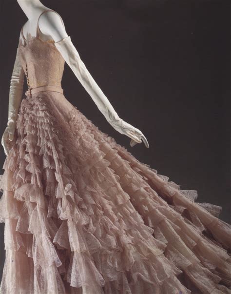 eventail dior|Dior eugene evening gown.